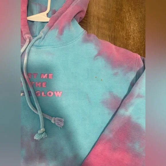 Taylor Swift Meet Me In The After Glow Tie Dye Hoodie Large - Picture 7 of 9